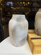 Elegant Ceramic Vase Antique White | High & Bury
