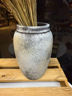 Elegant Ceramic Vase Antique White | High & Bury