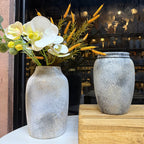 Elegant Ceramic Vase Antique White | High & Bury