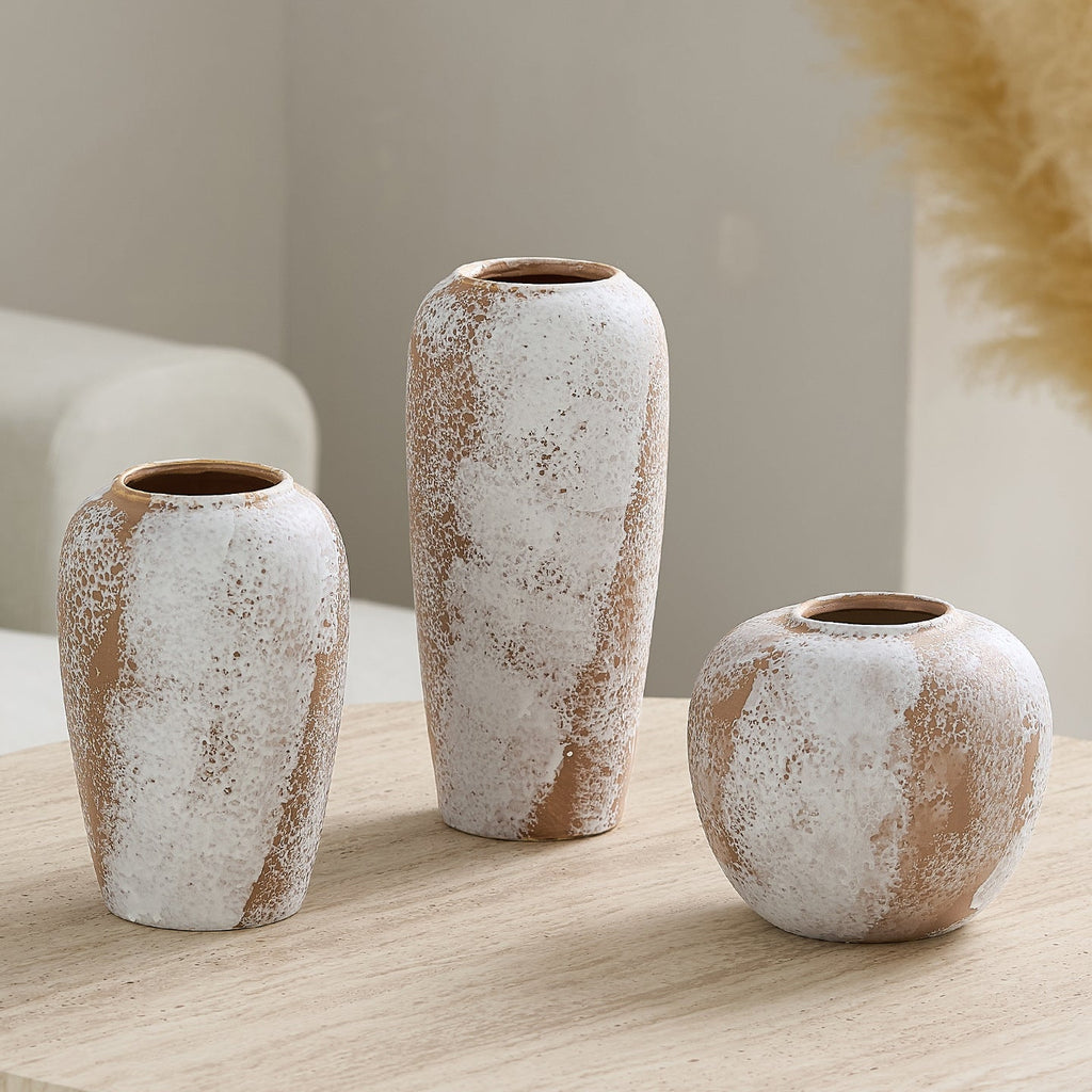 Elegant Ceramic Vase in Scandinavian Style | High & Bury