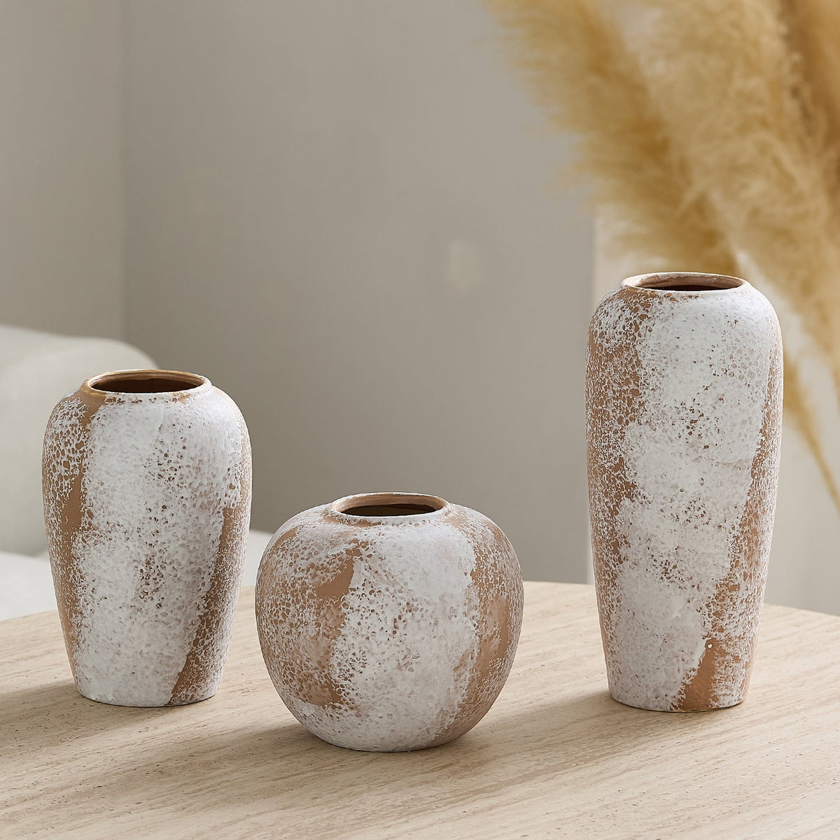 Elegant Ceramic Vase in Scandinavian Style | High & Bury