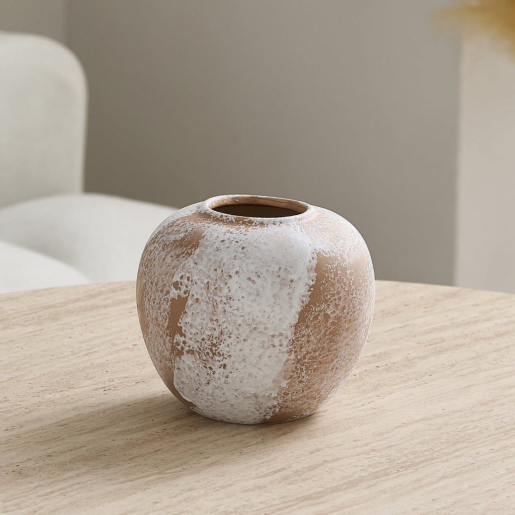 Elegant Ceramic Vase in Scandinavian Style | High & Bury