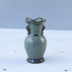Elegant Ceramic Vase with Artistic Design | High & Bury