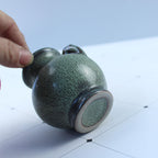 Elegant Ceramic Vase with Artistic Design | High & Bury