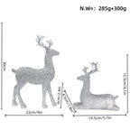 Elegant Christmas Decoration in the Form of Reindeer | High & Bury