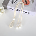 Elegant Curtain Tieback with Pearl Trim | High & Bury