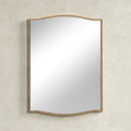 Elegant Curved Wall Mirror | High & Bury