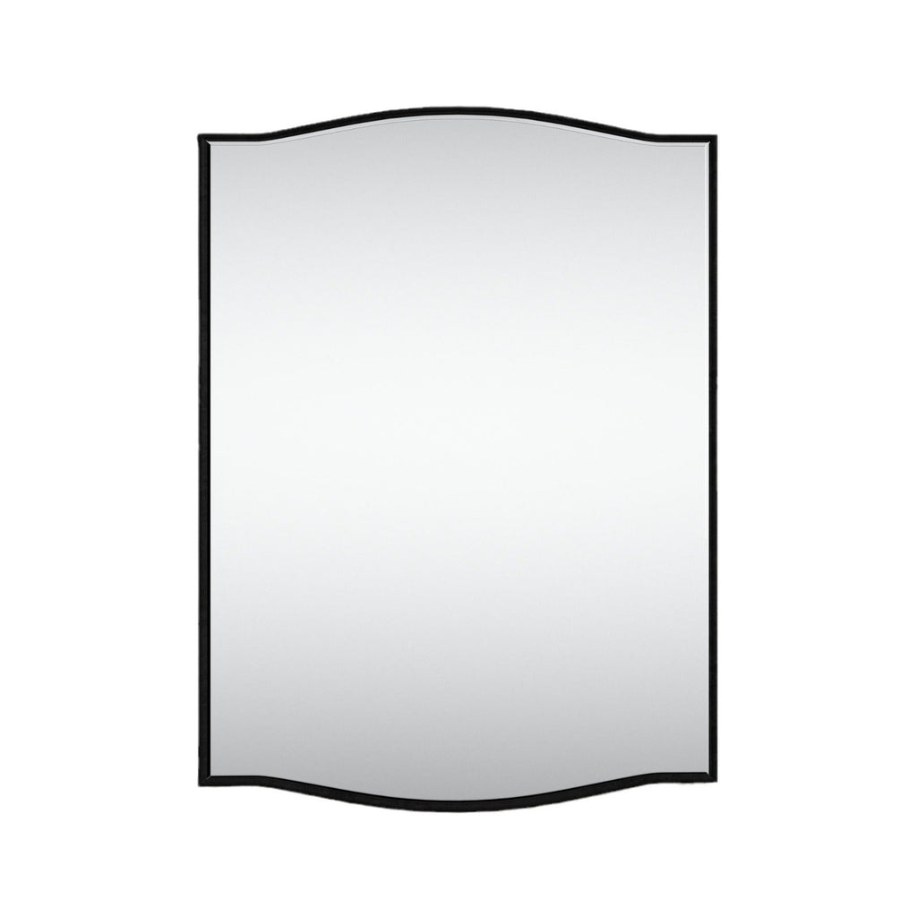 Elegant Curved Wall Mirror | High & Bury