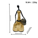 Elegant Dancing Figure | High & Bury