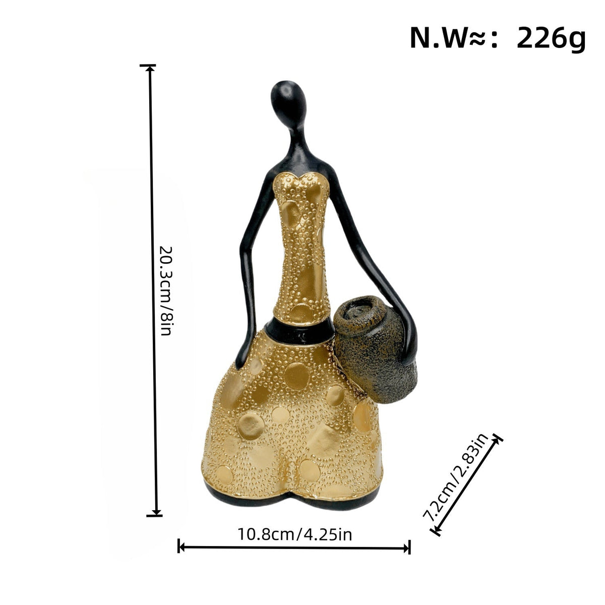 Elegant Dancing Figure | High & Bury