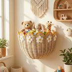 Elegant Decoration Basket in Blossom Style | High & Bury