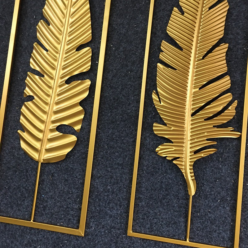 Elegant Decorative Feather Wall Art | High & Bury