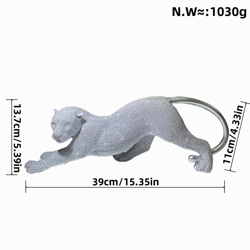 Elegant Decorative Figure of a Panther | High & Bury