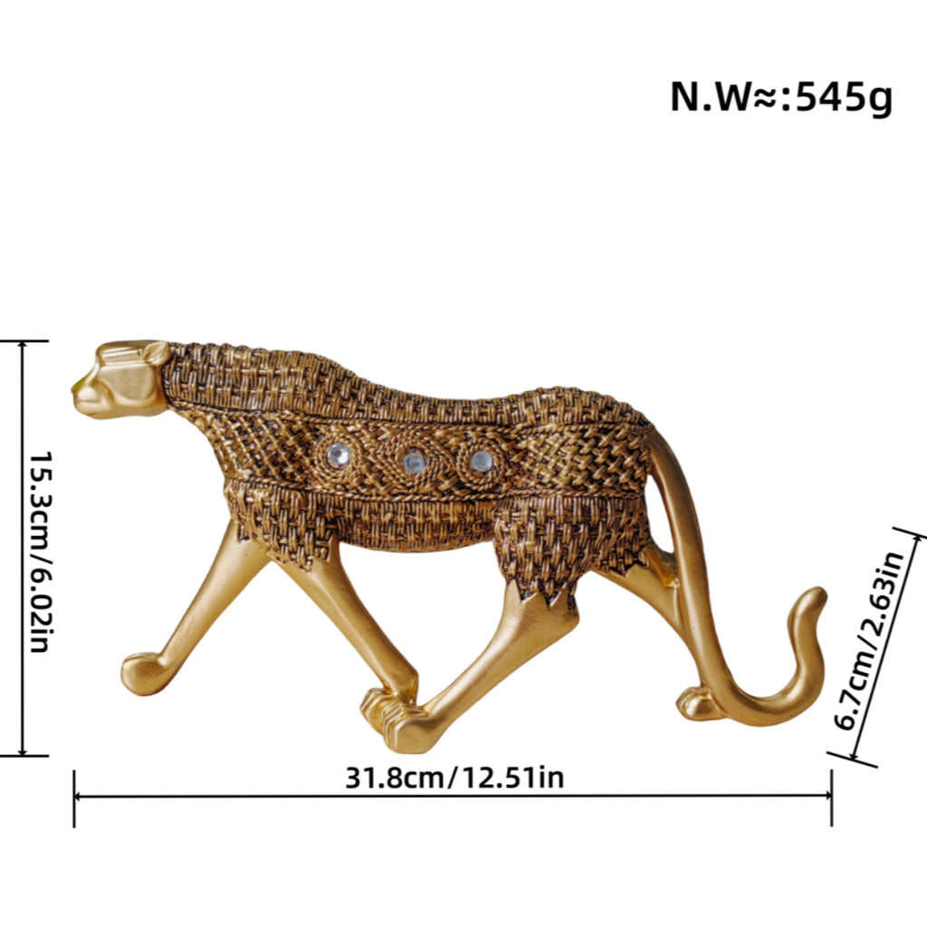 Elegant Decorative Figure of a Panther | High & Bury