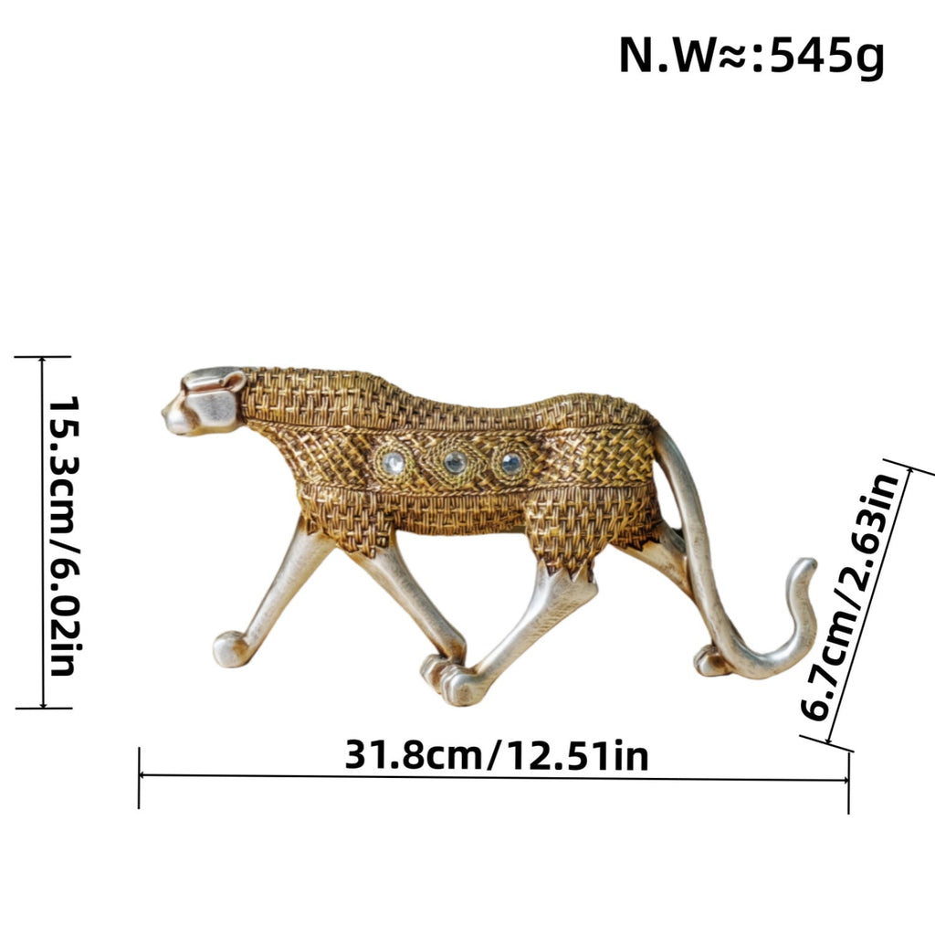 Elegant Decorative Figure of a Panther | High & Bury