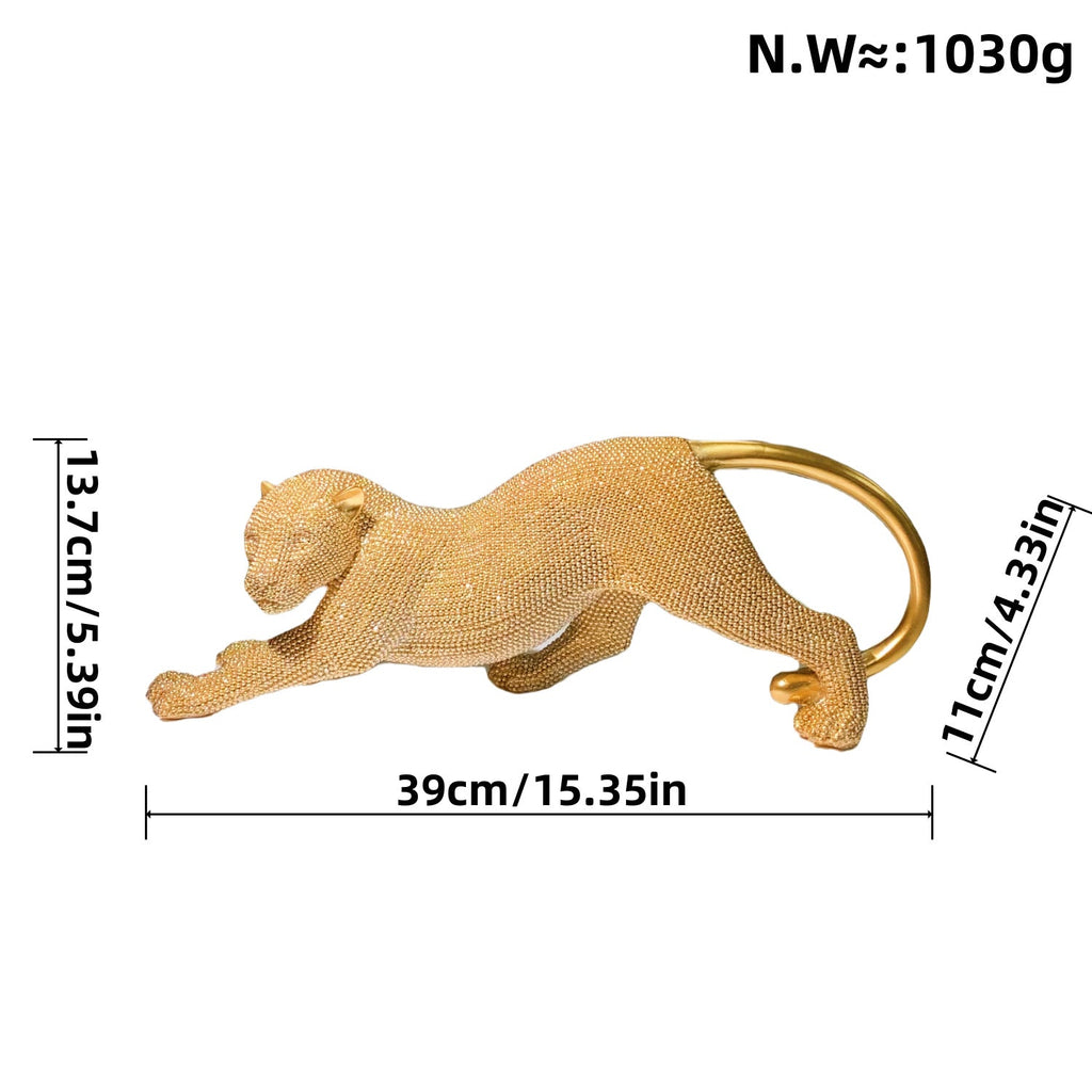 Elegant Decorative Figure of a Panther | High & Bury