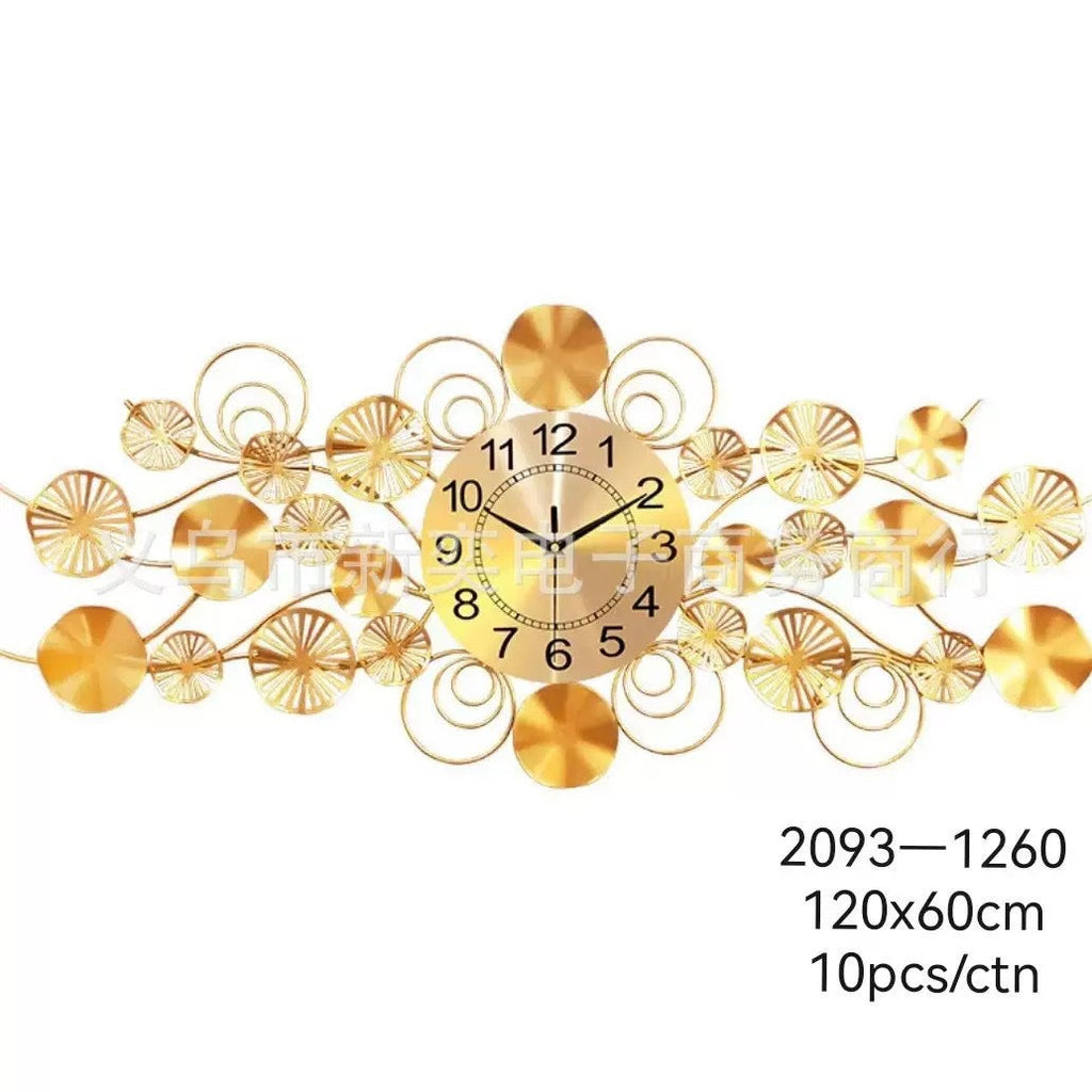 Elegant Decorative Wall Clock | High & Bury