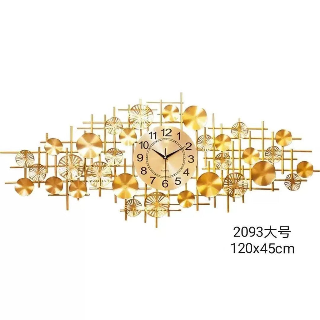 Elegant Decorative Wall Clock | High & Bury