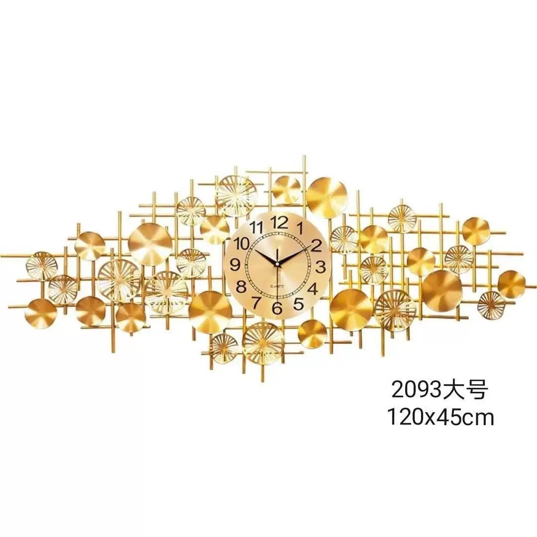 Elegant Decorative Wall Clock | High & Bury