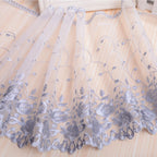Elegant Embroidered Curtain | High & Bury