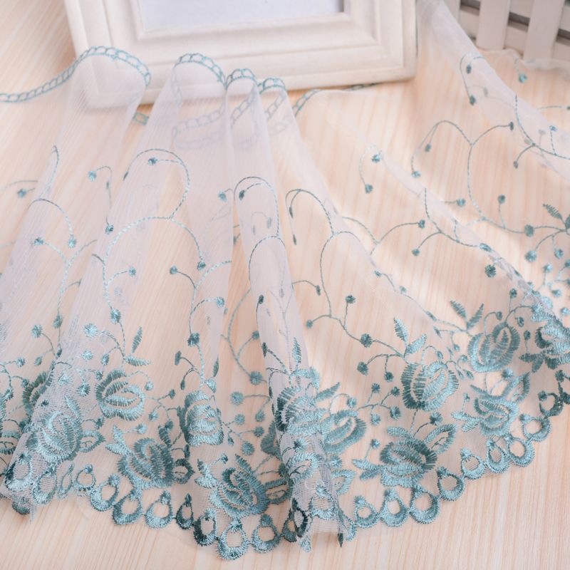 Elegant Embroidered Curtain | High & Bury