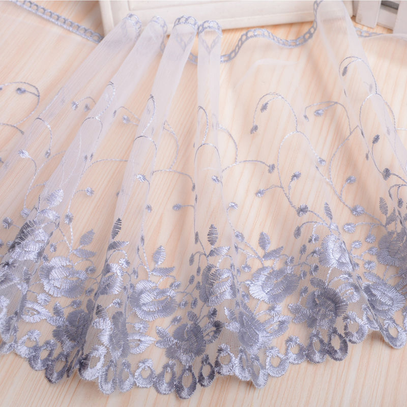 Elegant Embroidered Curtain | High & Bury