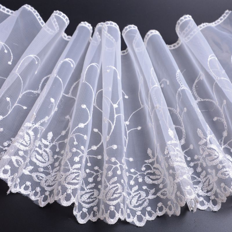 Elegant Embroidered Curtain | High & Bury