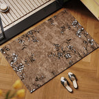Elegant Floral Pattern Indoor Area Rug | High & Bury