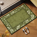 Elegant Floral Pattern Indoor Area Rug | High & Bury