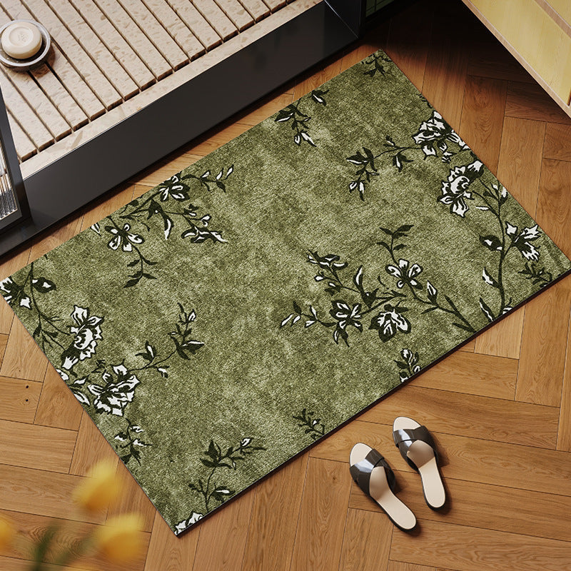 Elegant Floral Pattern Indoor Area Rug | High & Bury