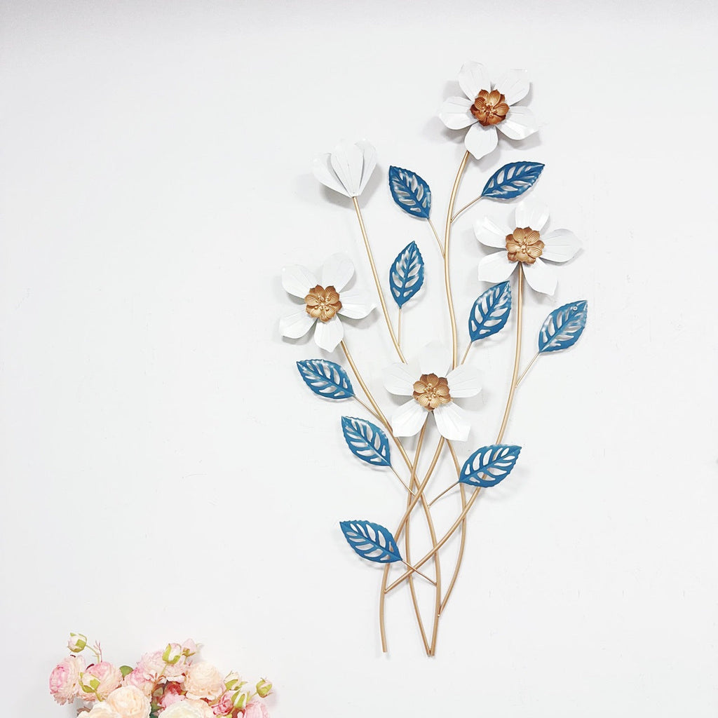 Elegant Floral Wall Sculpture | High & Bury