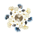Elegant Ginkgo Leaf Decorative Wall Clock | High & Bury