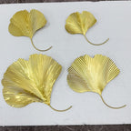 Elegant Ginkgo Leaf Wall Art Hooks | High & Bury