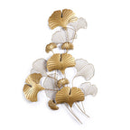 Elegant Ginkgo Leaf Wall Art Sculpture | High & Bury