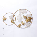 Elegant Ginkgo Leaf Wall Art Sculpture | High & Bury