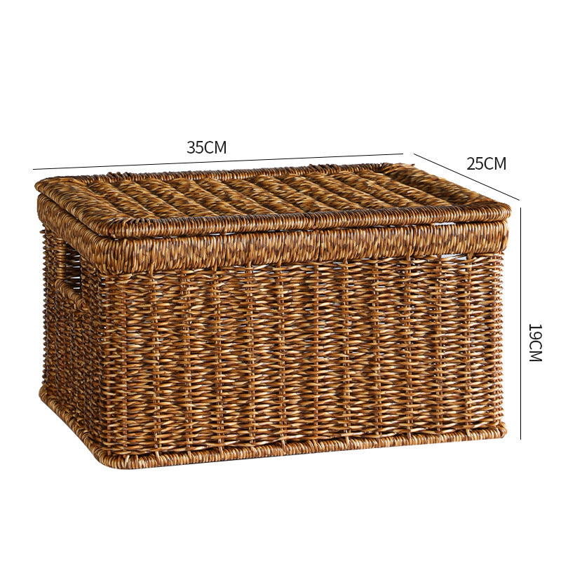 Elegant Handcrafted Basket Storage Box | High & Bury