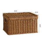 Elegant Handcrafted Basket Storage Box | High & Bury