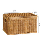 Elegant Handcrafted Basket Storage Box | High & Bury