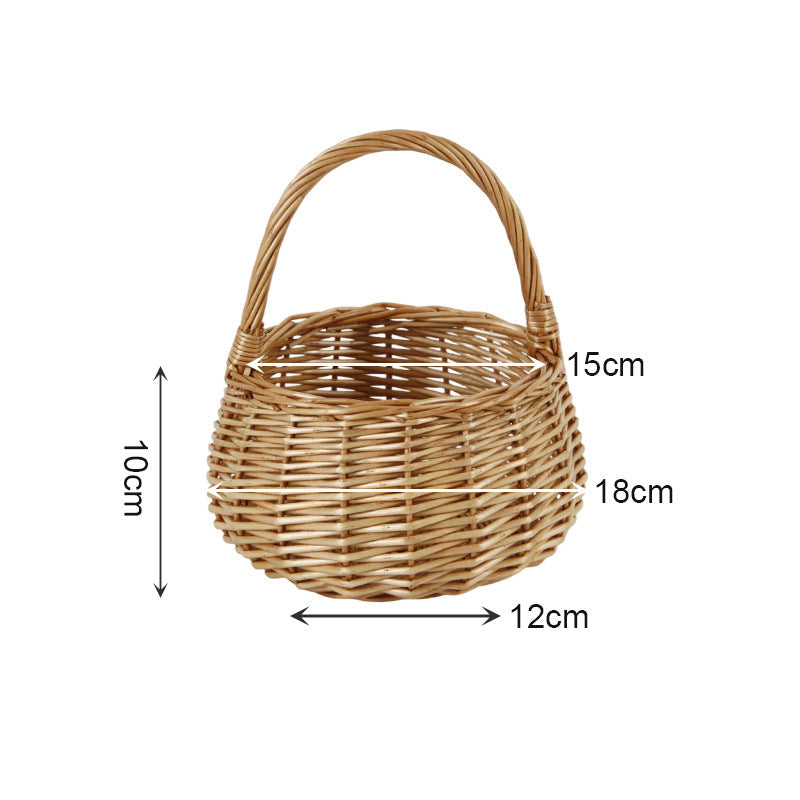 Elegant Handcrafted Storage Basket | High & Bury