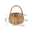 Elegant Handcrafted Storage Basket | High & Bury