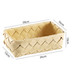 Elegant Handwoven Storage Tray | High & Bury