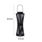 Elegant Lantern made of Woven Wood | High & Bury