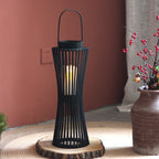 Elegant Lantern made of Woven Wood | High & Bury