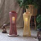 Elegant Lantern made of Woven Wood | High & Bury