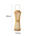Elegant Lantern made of Woven Wood | High & Bury