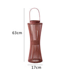 Elegant Lantern made of Woven Wood | High & Bury