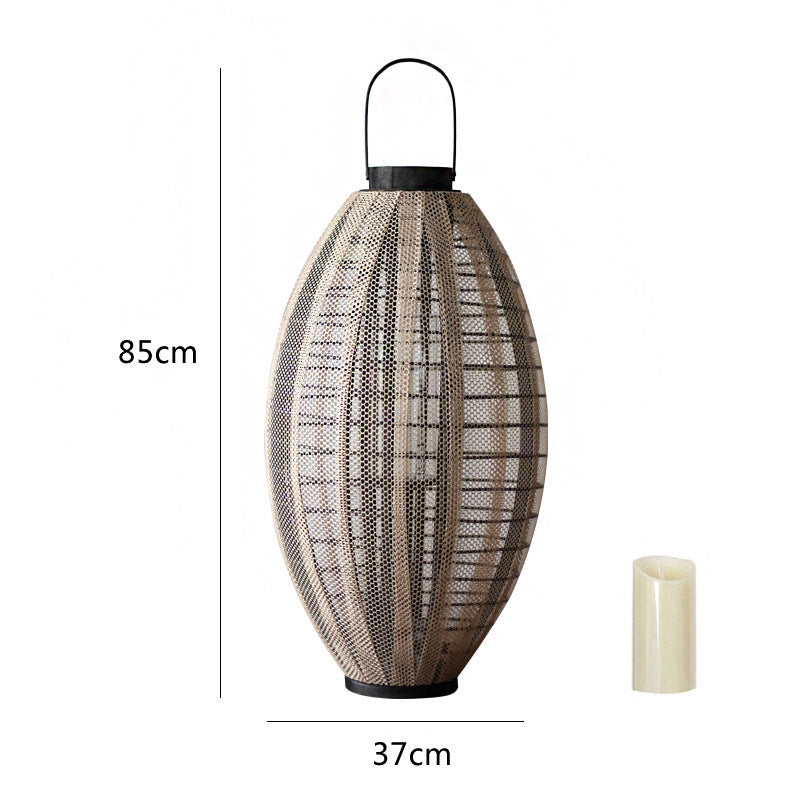 Elegant Lantern with Metal Grid | High & Bury