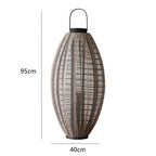 Elegant Lantern with Metal Grid | High & Bury