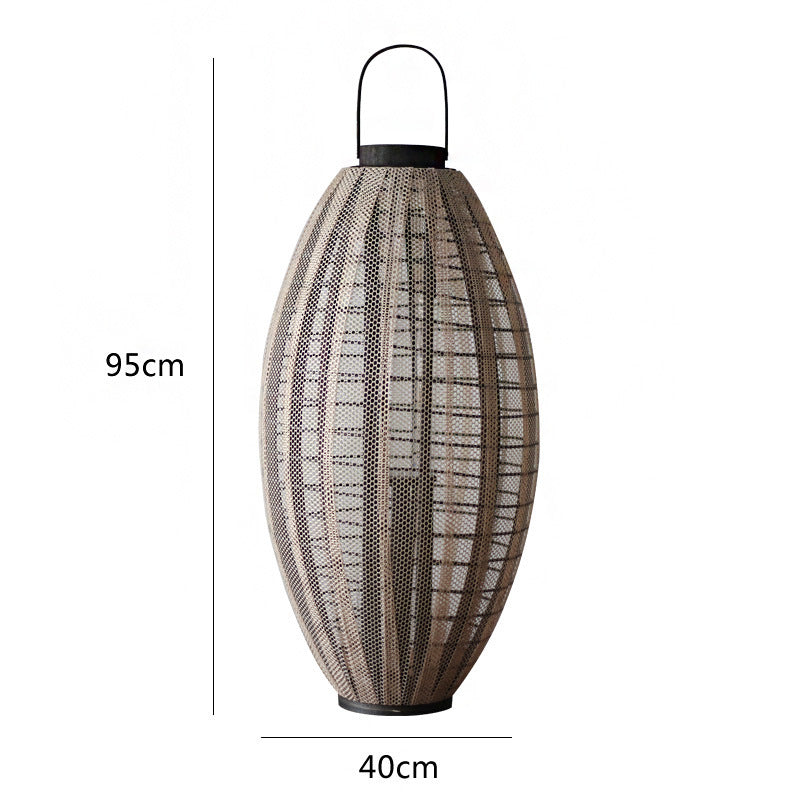 Elegant Lantern with Metal Grid | High & Bury