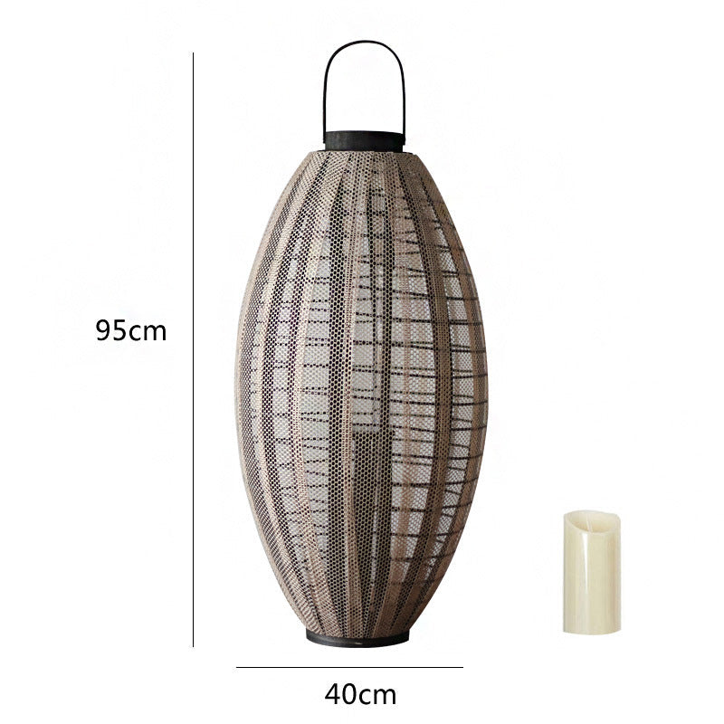 Elegant Lantern with Metal Grid | High & Bury